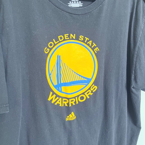 Golden State Warriors Nba Adidas The Go To Tee T-shirt - Picture 3 of 4